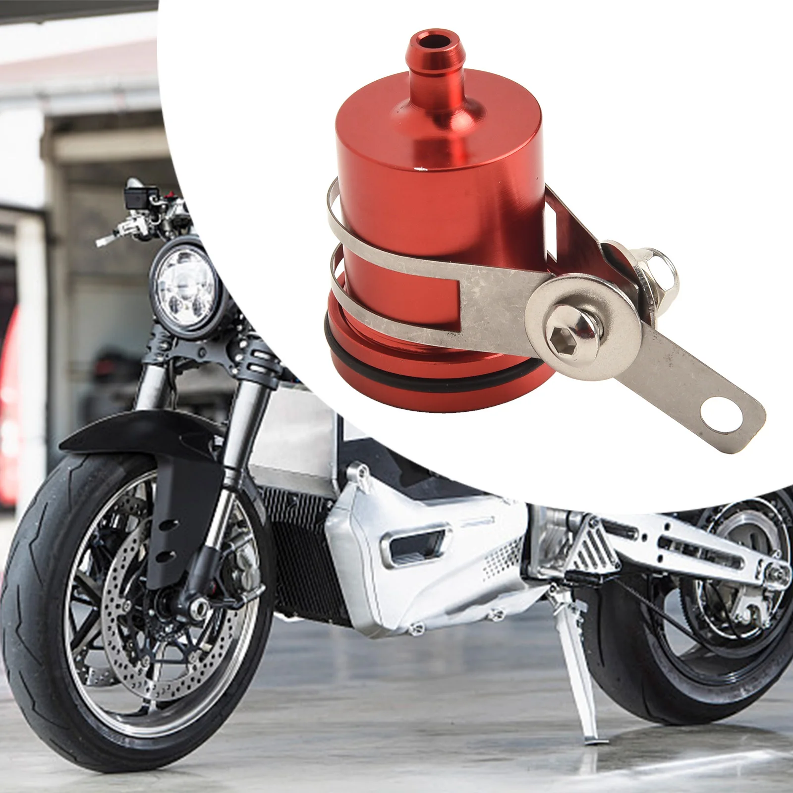 For MT15 Brake Clutch Cylinder Bottle Reservoir Aluminum Design for Improved Braking Performance and Motorcycle Style