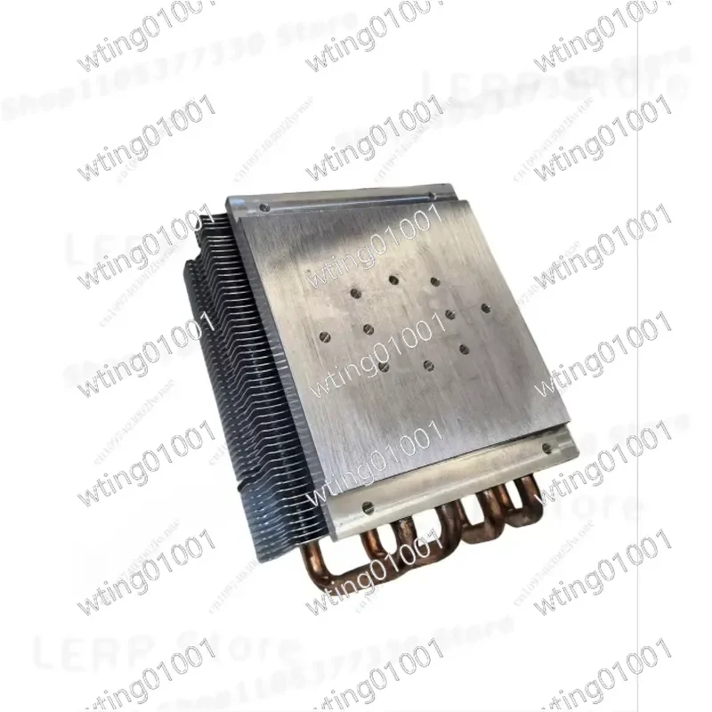 for High Power 150W-200W Aluminum Heatsink with 4 Heat Pipes Efficient Cooling Plate for DIY Electronics Thermal Management