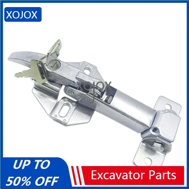 

XOJOX For HYUNDAI R220 210 Cover lockEngine hood lock Head lock excavator accessorie