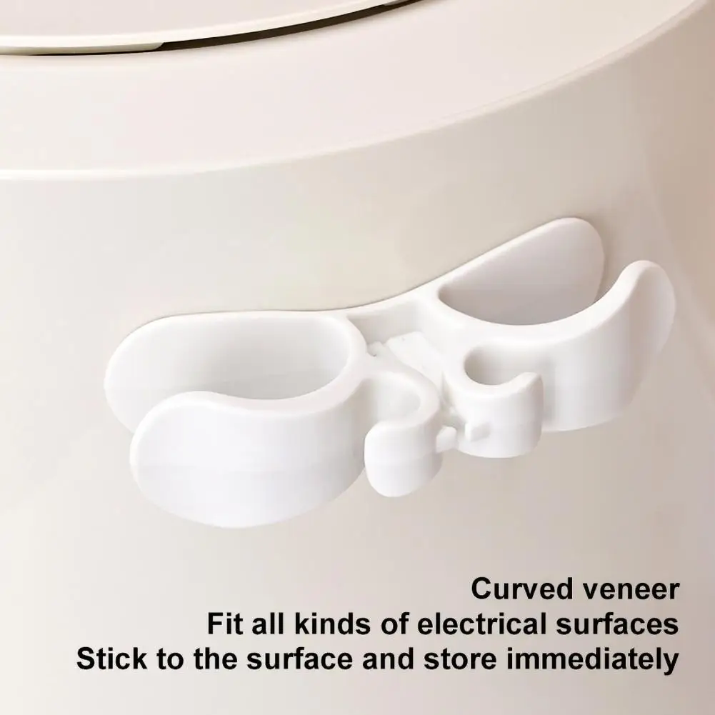Home Multifunctional Electrical Appliances Cable Winder Cable Plug Data Cable Fixer Universal Non-Trace Cable with Back Adhesive