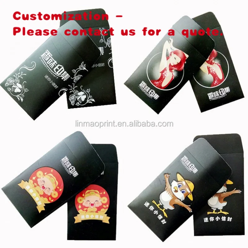custom.Fancy Design Kraft Paper Mailing Envelope with Button and String Closure