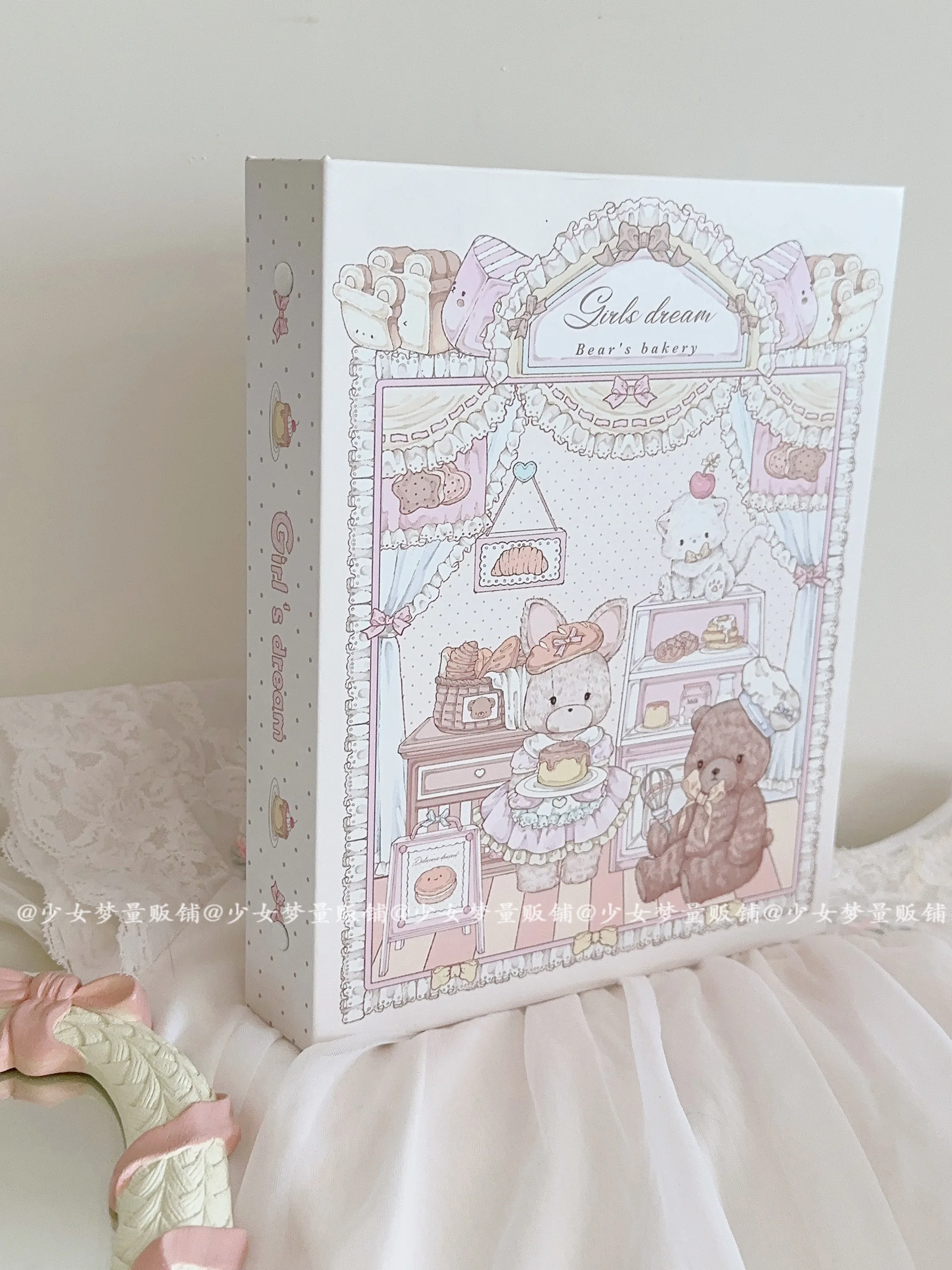 Kawaii الأرنب الدب A5 الموثق K - مراجعة Kpop Photo Card Binder 3 Inch وسعره