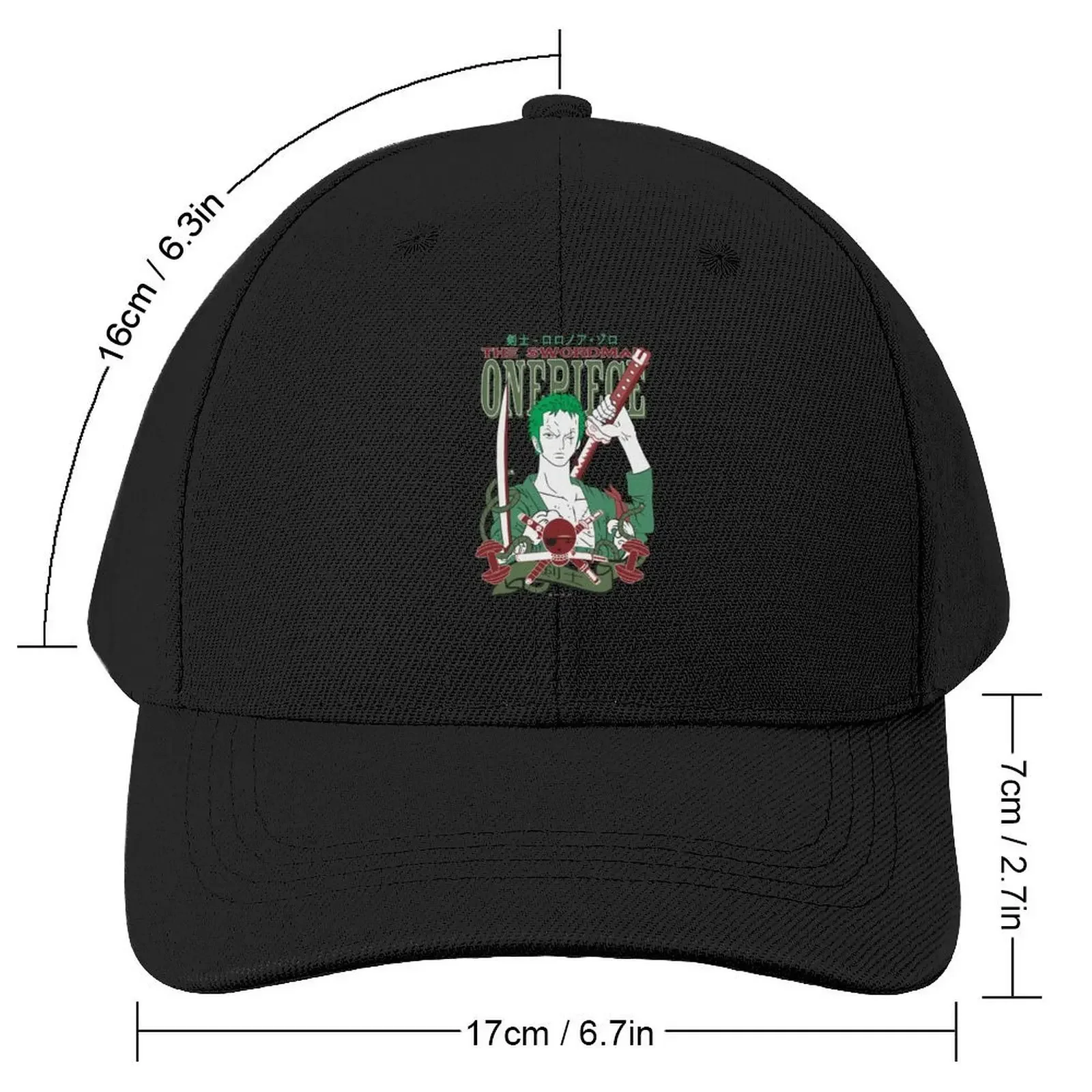 The king of hell roronoa Baseball Cap Golf Cap Gentleman Hat sun hat Rugby Ladies Men's