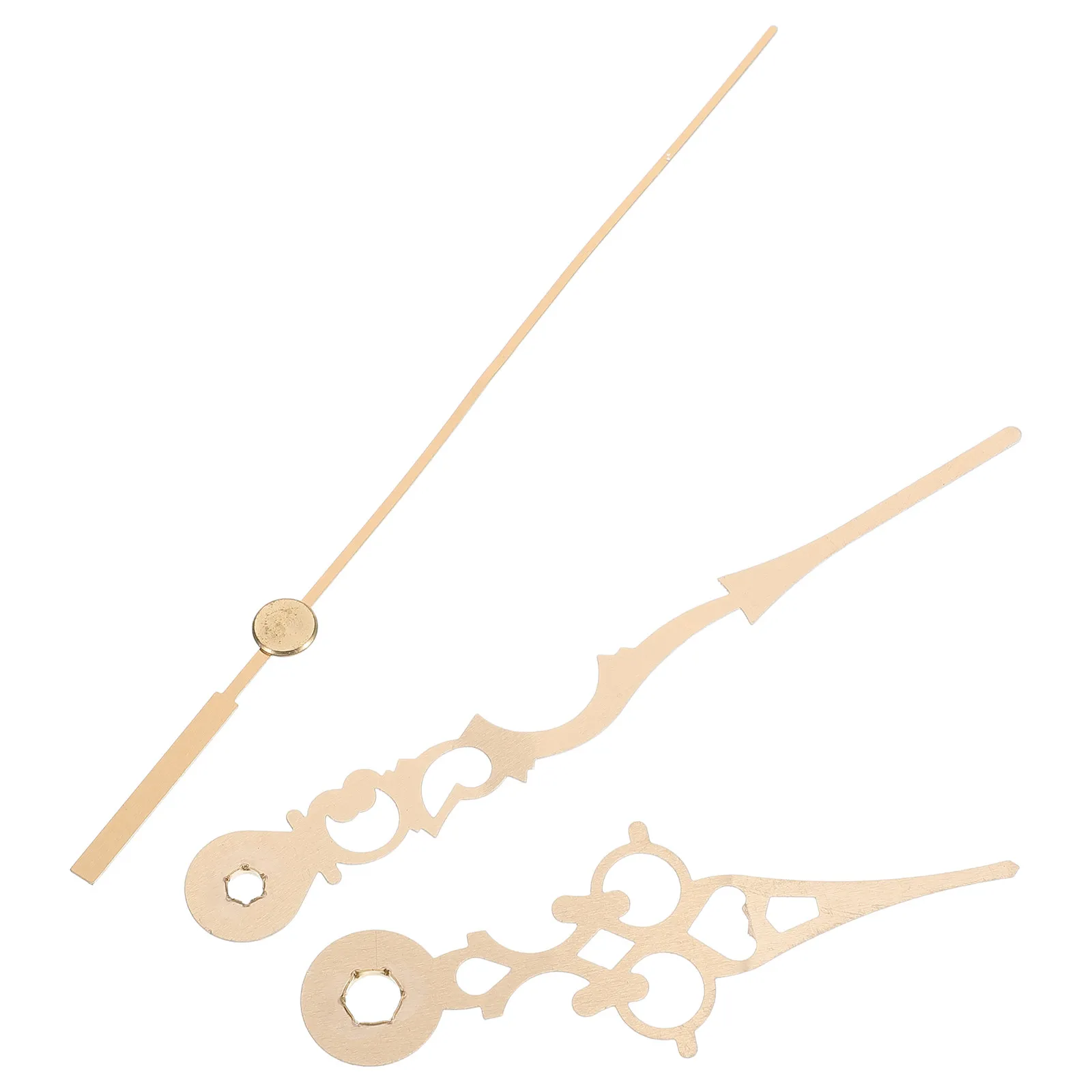 1 Set Of Aluminum Clock Pointer Clock Pointers Hand Kit Aluminum Replacements Wall Parts Household Accessories Hands For Clock