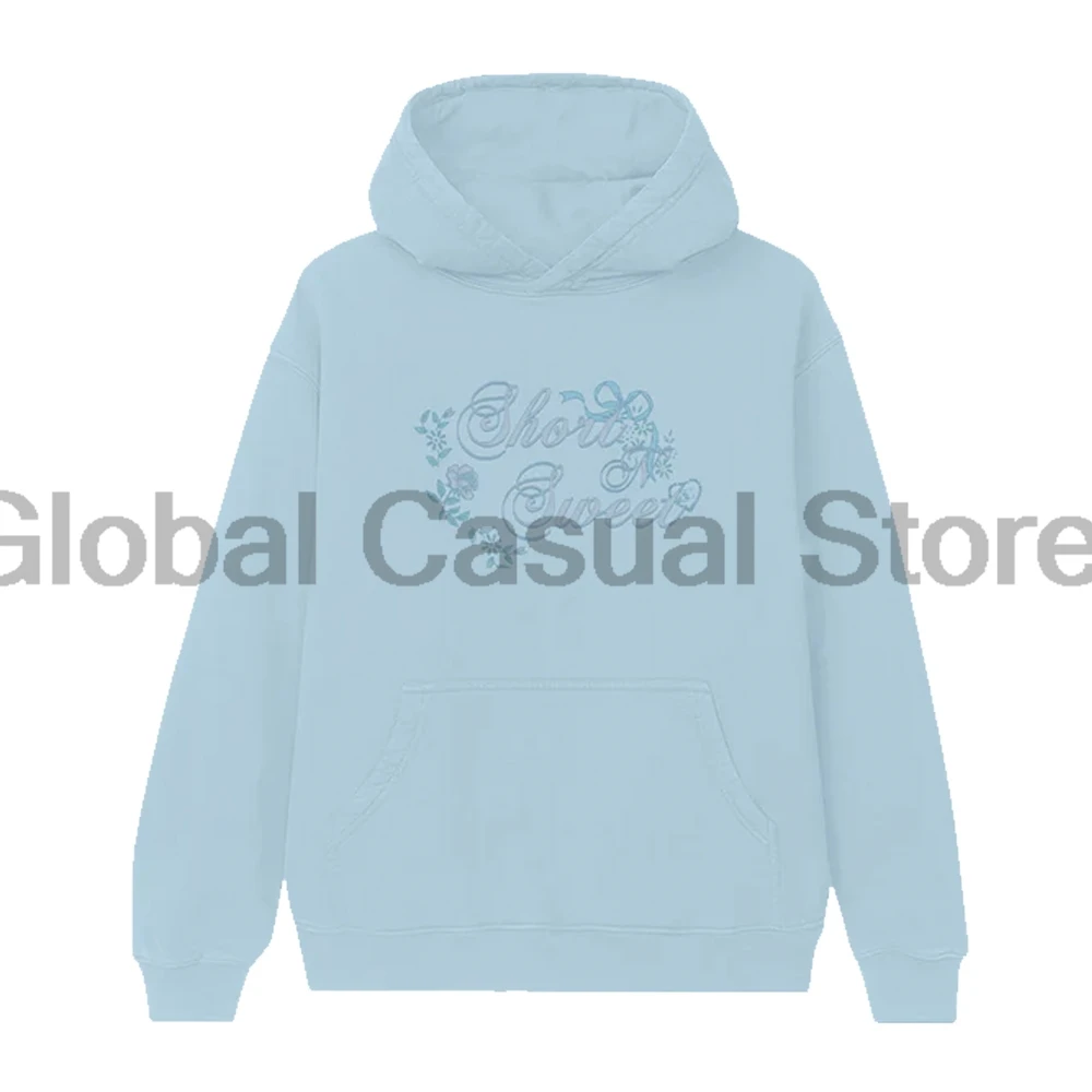 Sweat à capuche Sabrina Carpenter pour hommes et femmes, manches longues, sweat à capuche court et doux, streetwear d'hiver, tour du monde, PVD, 2024