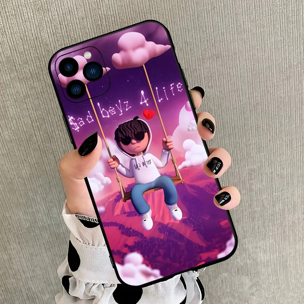 Singer J-Junior H Sad Boyz 4 Life Phone Case For iPhone 8 11 12 13 14 15 Mini X XR XS PRO MAX Plus Cover