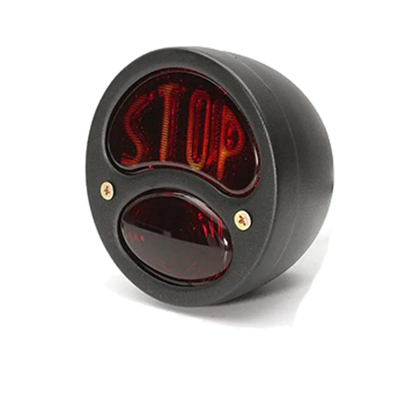 

Modified Motorcycle Tail Lamp for Honda Yamaha Suzuki Qjmotor Lifan SYM Benelli 125cc-600cc Universal Decoration STOP Rear Light