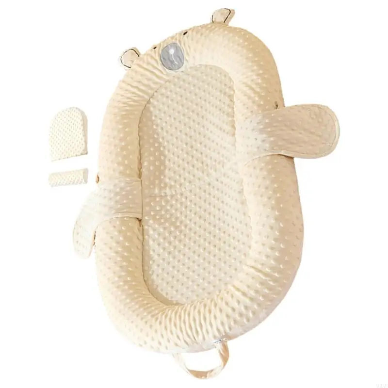 95AE 1 세트 베이비 수면 침대 기분 진정 침대 침실이나 보육원에서 편안하게 수면을위한 슬로프 패드를 진정 시드