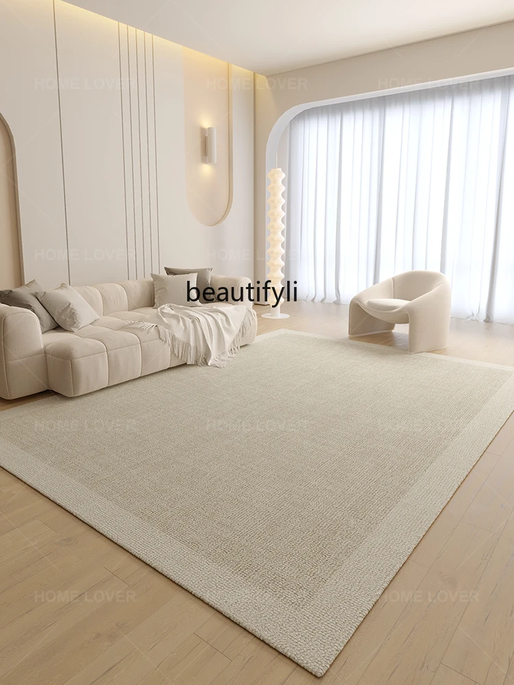 Living room modern minimalist light luxury sofa coffee table blanket household Nordic bedside bedroom carpet mat