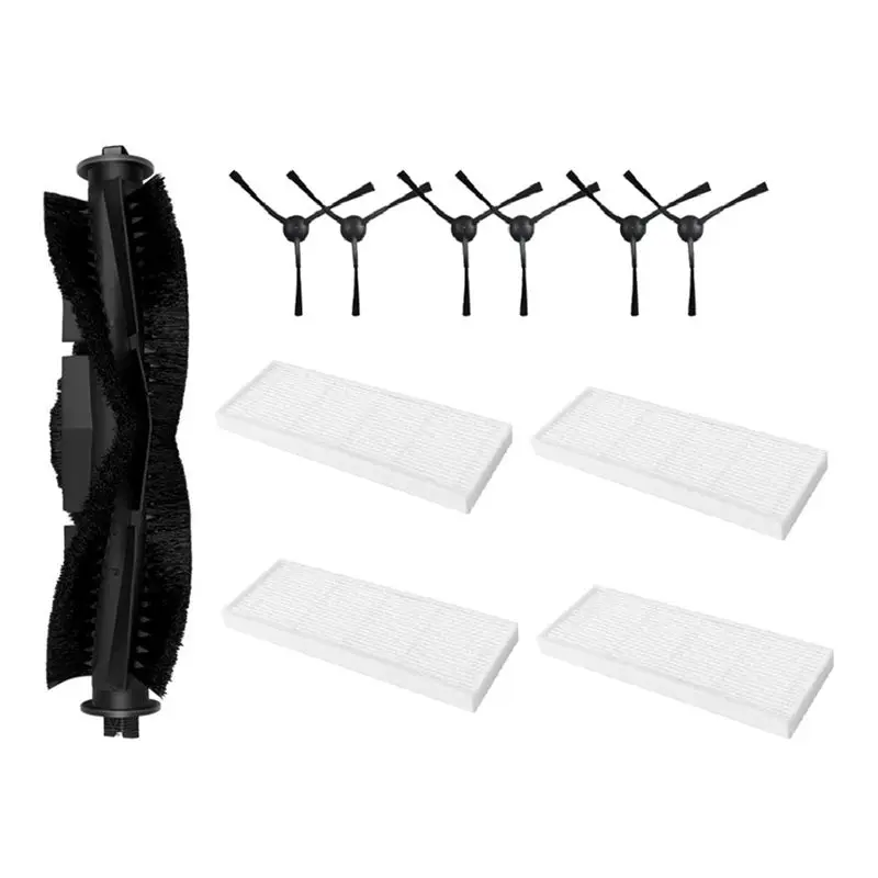 

Комплект аксессуаров A23E-11PCS для пылесосов Tikom G8000/G8000 Pro / Honiture G20/G20 Pro: основная и боковые щетки, HEPA-фильтр
