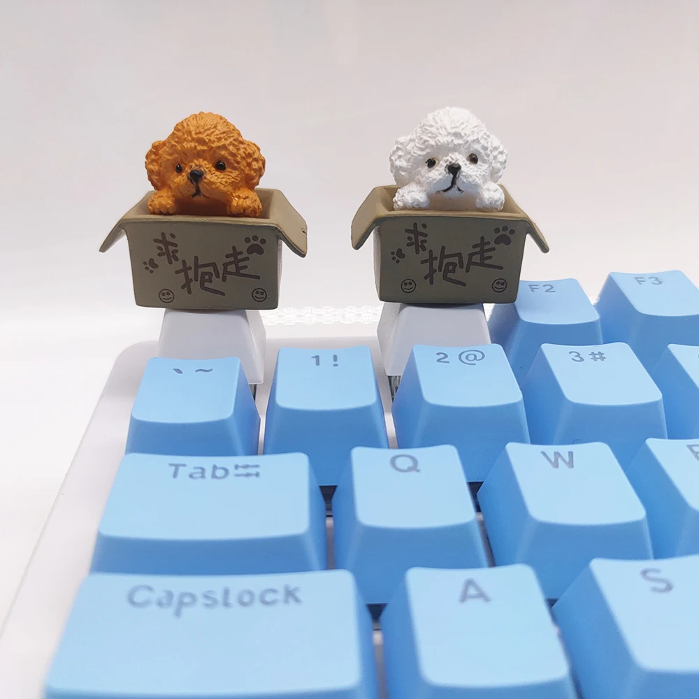 Cartoon Anime Cute Dog Diy Personalized Design Doll Mechanical Keyboard Keycaps