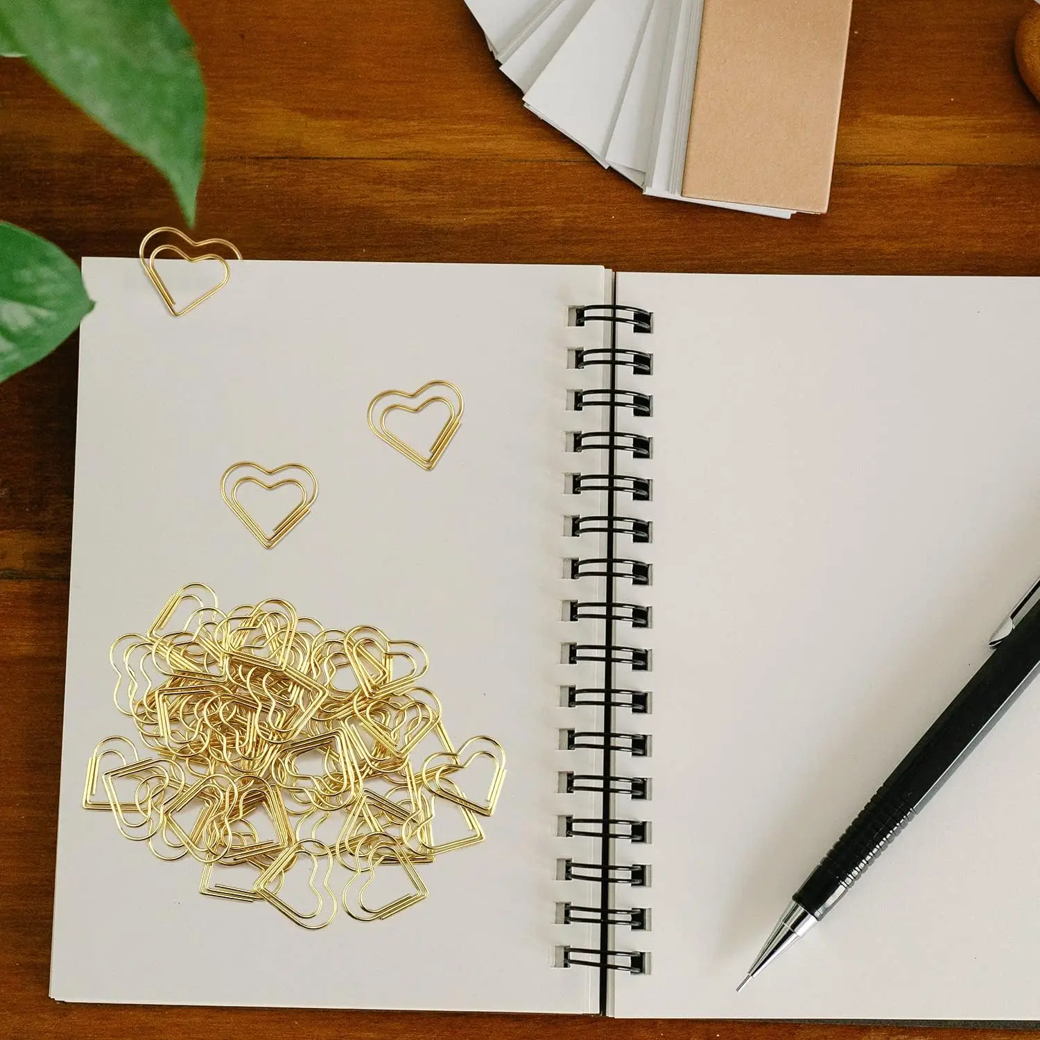 Heart Paper Clips Small Paper Clips Office Supplies Paper Clamps Wedding Decor Scrapbooking Note Sorting Organizing Paperclips