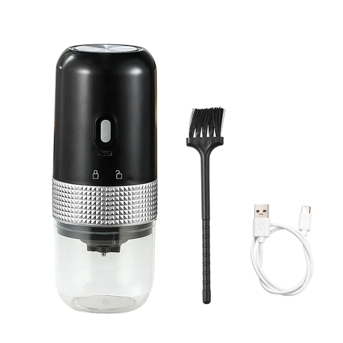A75k New Portable Electric Coffee Bean Grinder Home 1500mAh External Coffee Maker Rechargeable Grinder
