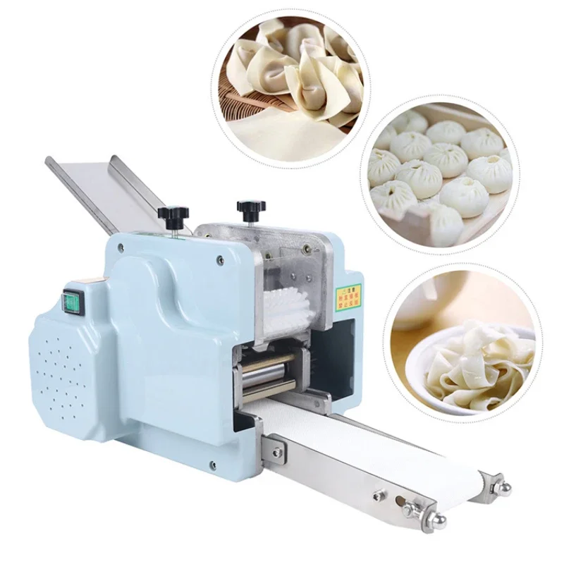 Professional dumpling machine: automatic round/square sheet machine for wonton, dumpling and mince wraps