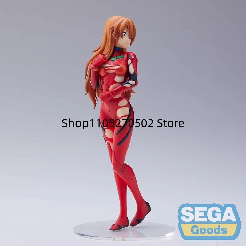 In Stock Original Sega New Century Evangelion Ayanami Rei Anime Figures Action Figure Model Toys Ornament Model Toys Gifts