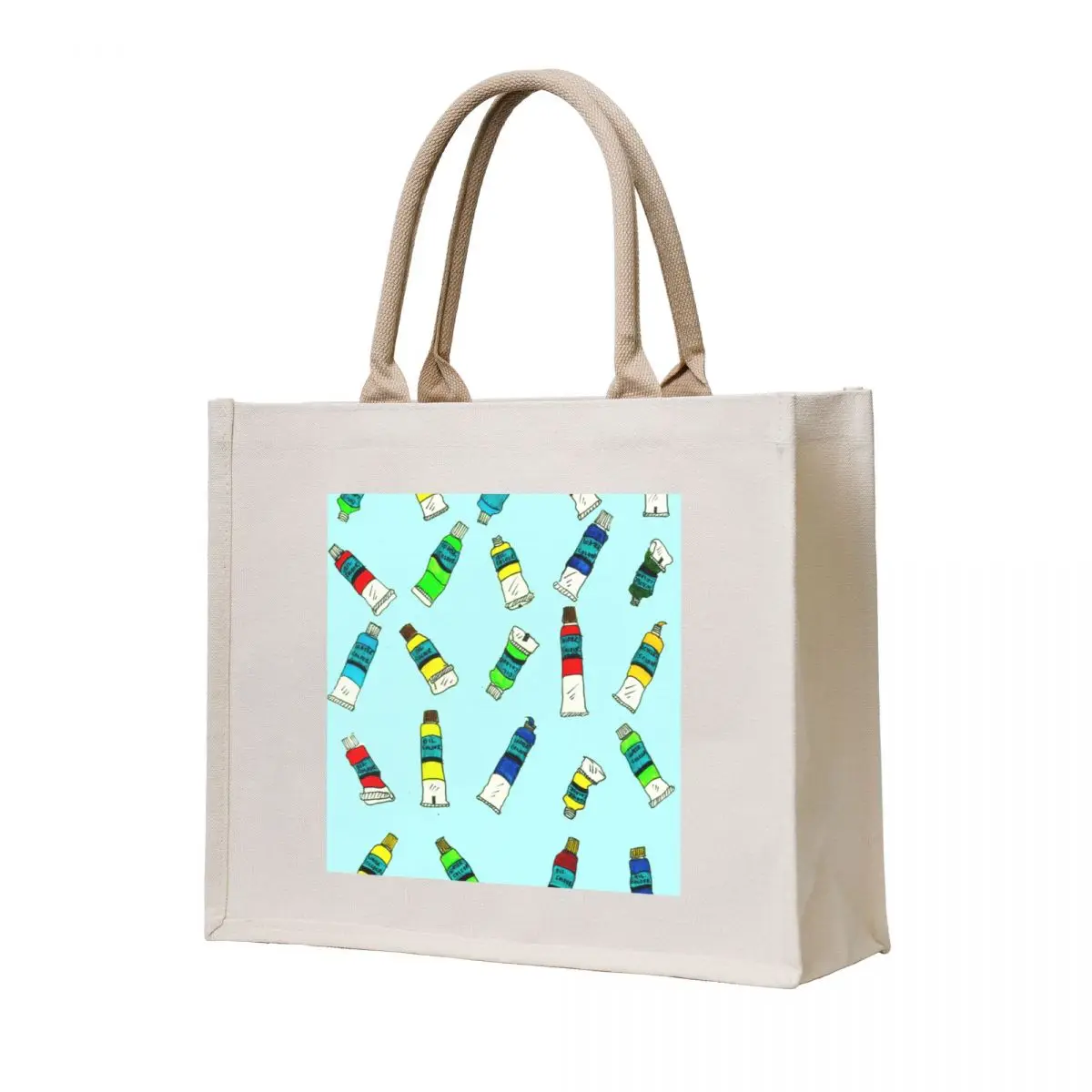 

Colourful Art Paint tubes Tote Bag tote bag women women bag bags woman 2025