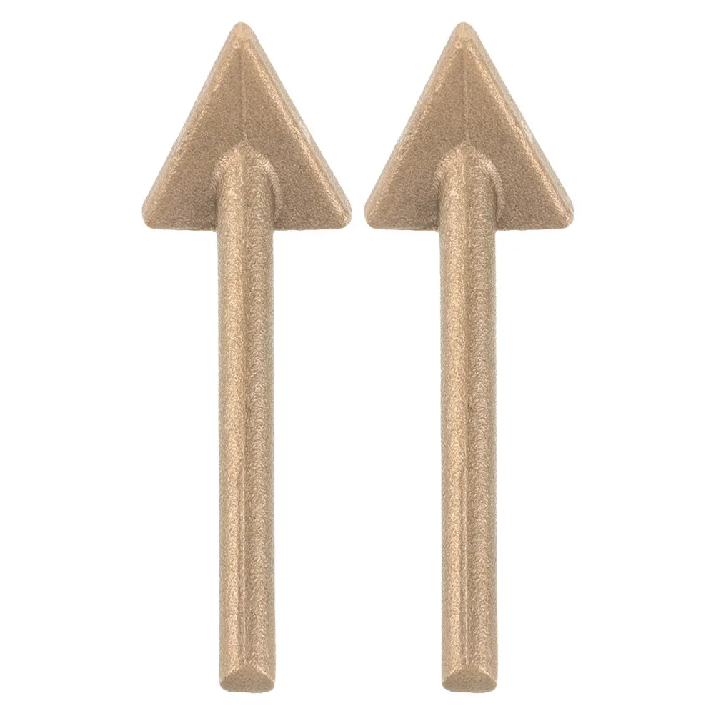 

2Pcs Plastic Bumper Repair Soldering Iron Tips Triangular Copper Heads Car Welder Replacement Heat Soldering Kit