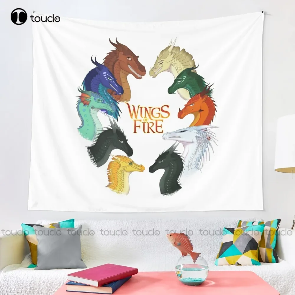 Wings Of Fire - All Together Tapestry Full Wall Tapestry Tapestry Wall Hanging For Living Room Bedroom Dorm Room Home Decor
