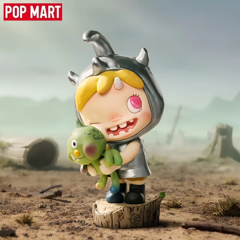 أصيلة POPMART فقاعة الوحش لعبة أصلية تحصيل الشكل العصرية صندوق أعمى هدية القطبية باولا سلسلة 2 Linyuan مسار سري #2