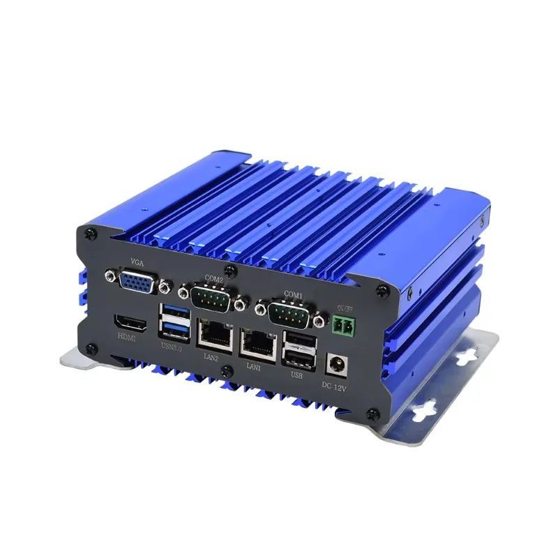 

4G WIFI Industrial PC Fanless 8USB Mini Embedded Box Computer Host With CAN BUS For Harsh Environment