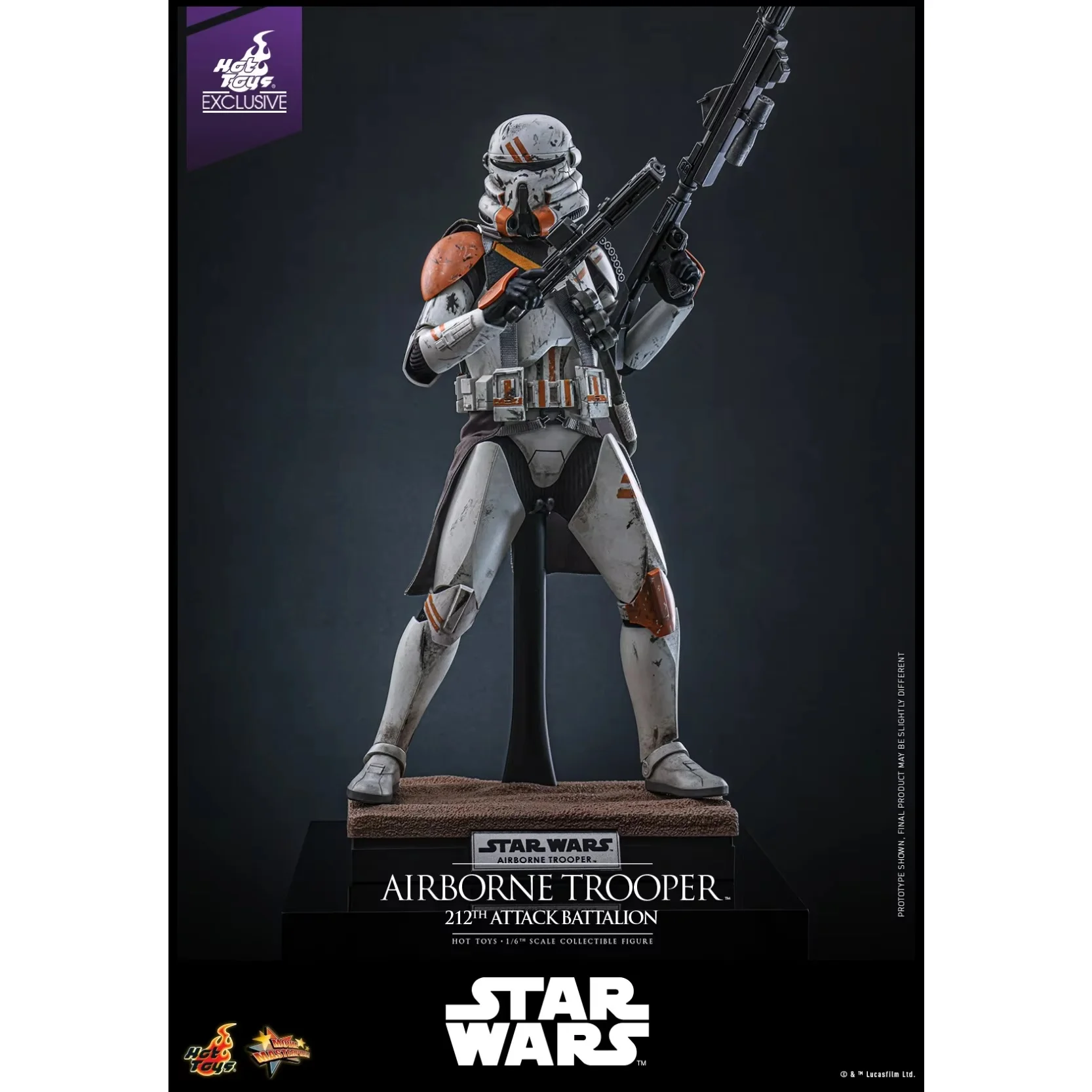 

In Stock HotToys HT 1/6 MMS794 Star Wars Revenge of the Sith 212 Attack Battalion Airborne Troops Action Figure Model Toys Gifts