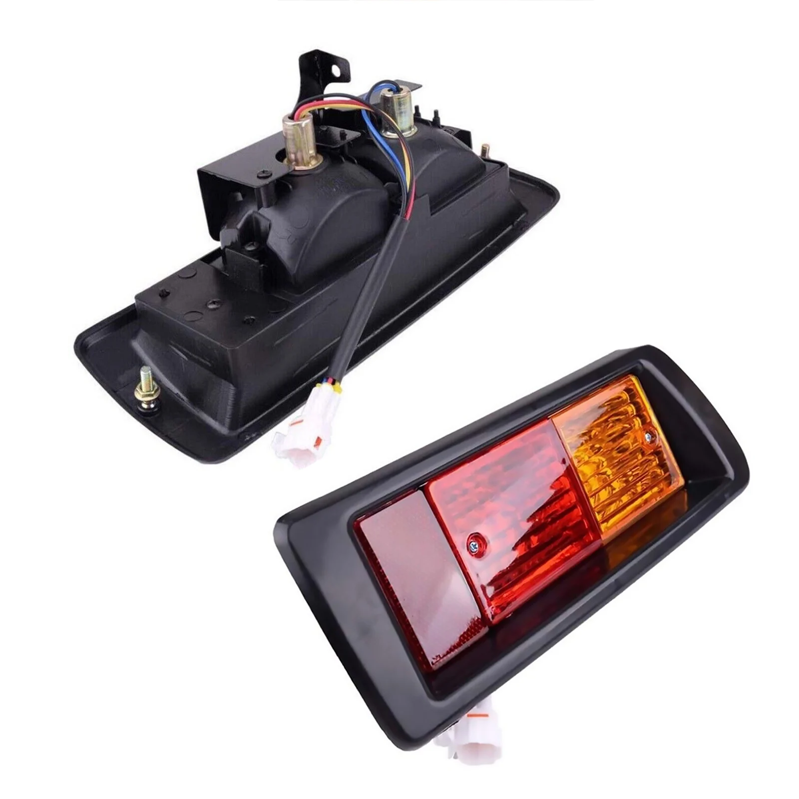 2Pcs/Set Car Rear Bumper Lights Tail Lamp 81550-60440 81550-60520 Replacement For Toyota Prado J90 95 1995-2003 Auto Accessories