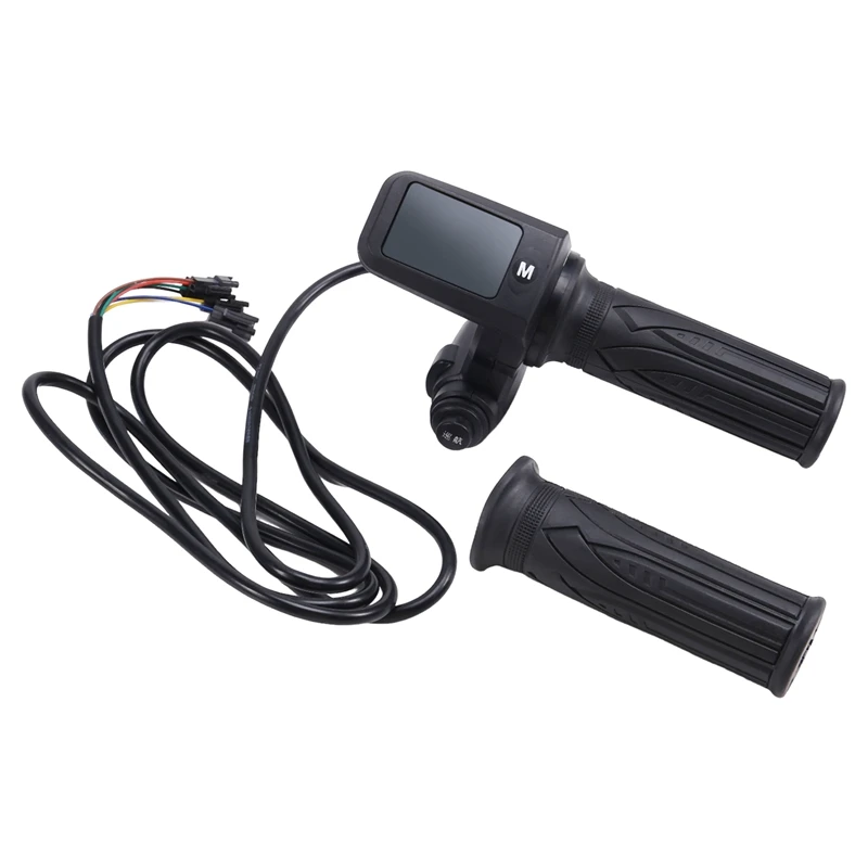 

Tricycle Handlebar Grips - Durableabs And Rubber, Black, Enhances Mileage And Power