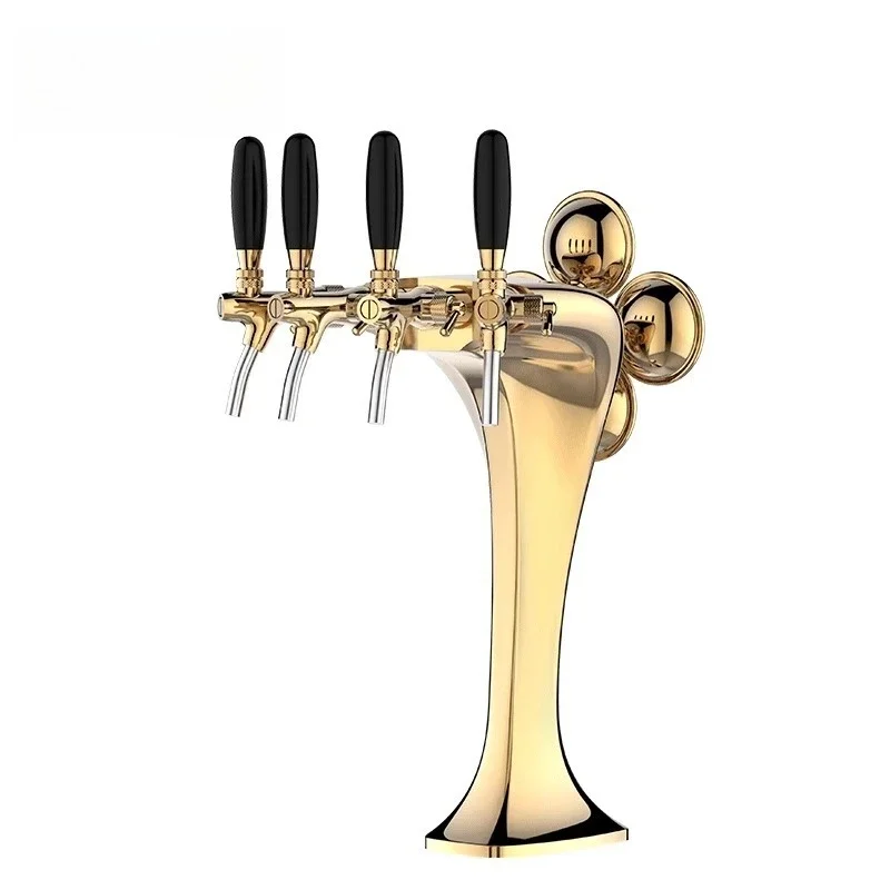Barrel Craft Beer Beer Machine Distribution Equipment Bar Beer Column Cobra Wine Tower 4 Hole