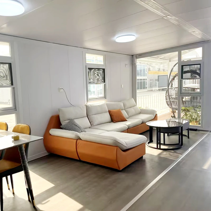 20 Ft/40 Foot Expandable Prefabricated Container House with 3 Bedrooms Tiny Modular Home for Office Villa Made Sandwich Panel