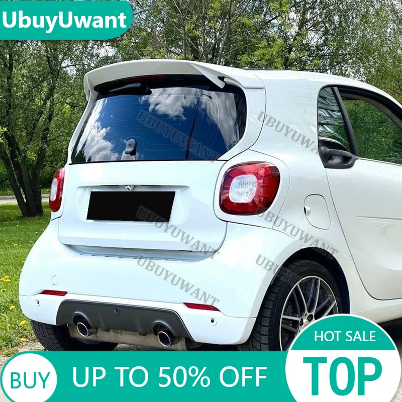 Für Benz-Benz Smart Fortwo Fourfour 453 Heckklappen-Spoiler Flügel Oberer Heckspoiler Diffusor Autoteile