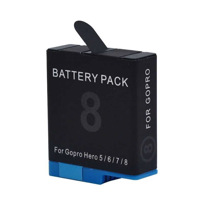 3.85V 1800mAh Battery for GoPro Hero7 Hero6 Hero5 Hero8 Camera Batteries Balck For Gopro 8 7 6 5 AHDBT801 Accessories Charger