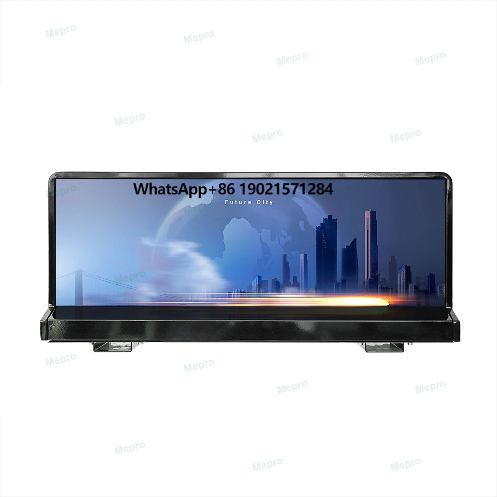 

China Led Digital Signs Advertising Screens Double Sided 4G WIFI GPS Taxi Car Top Led Display Screen