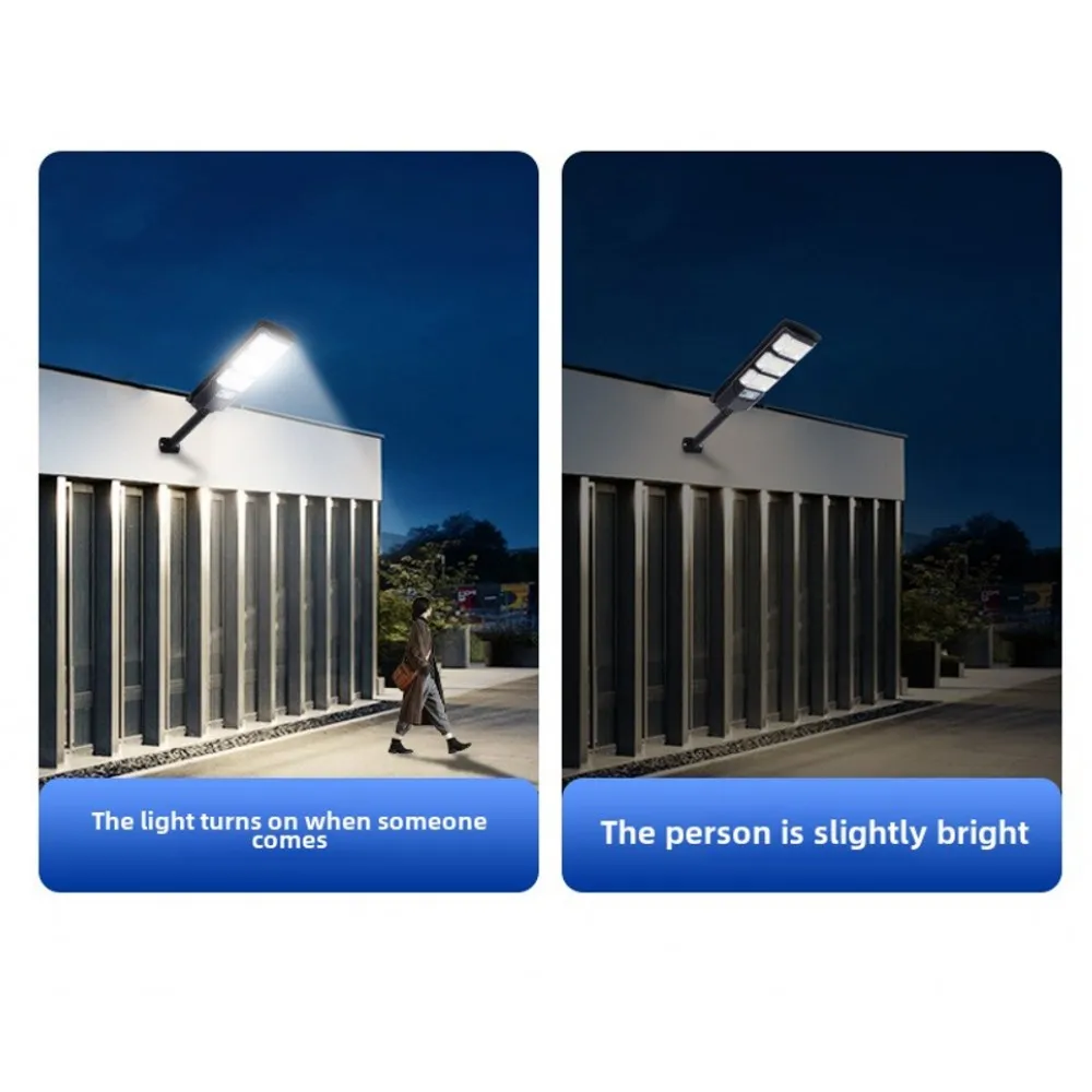 IP67 à prova d'água solar movido a energia solar lâmpada de segurança para quintal luz de parede solar ao ar livre sensor corporal à prova d'água lâmpada LED para jardim doméstico