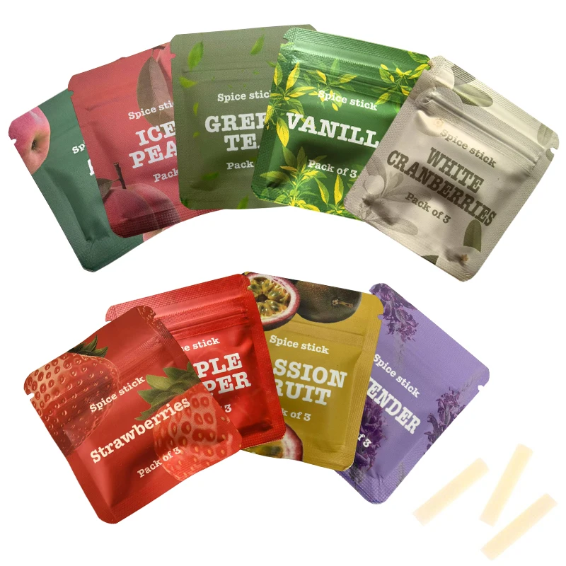 3pcs/bag Quit Smoking Inhaler Energy Bar Smokeless Essential Oil Flavors Aromatherapy Aromaterapi Artifact Device Replace Stick view 3