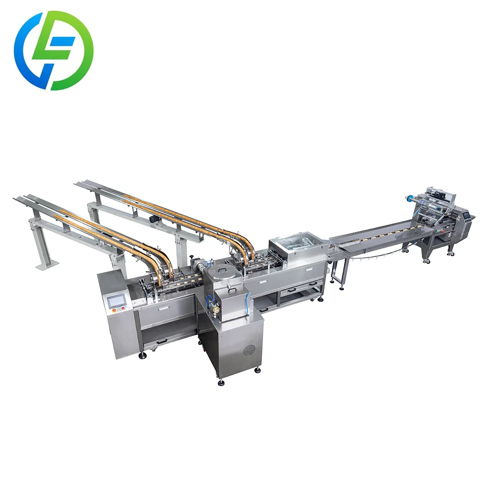 FOODLINE Custom Size Biscuit Production Machine Digital Temp Timing Display Multi Shape Cookie Molding Equipment