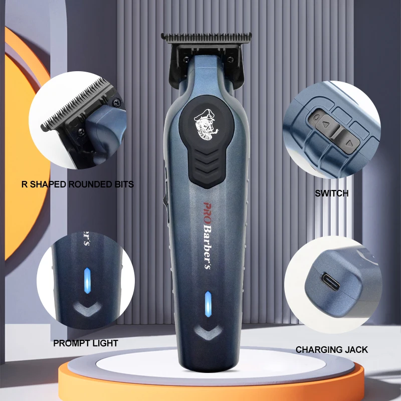 Top Trimmer Hair Shaver Professional Hair Clippers For Barbering Salons Rechargeable Wireless Hair Clipper