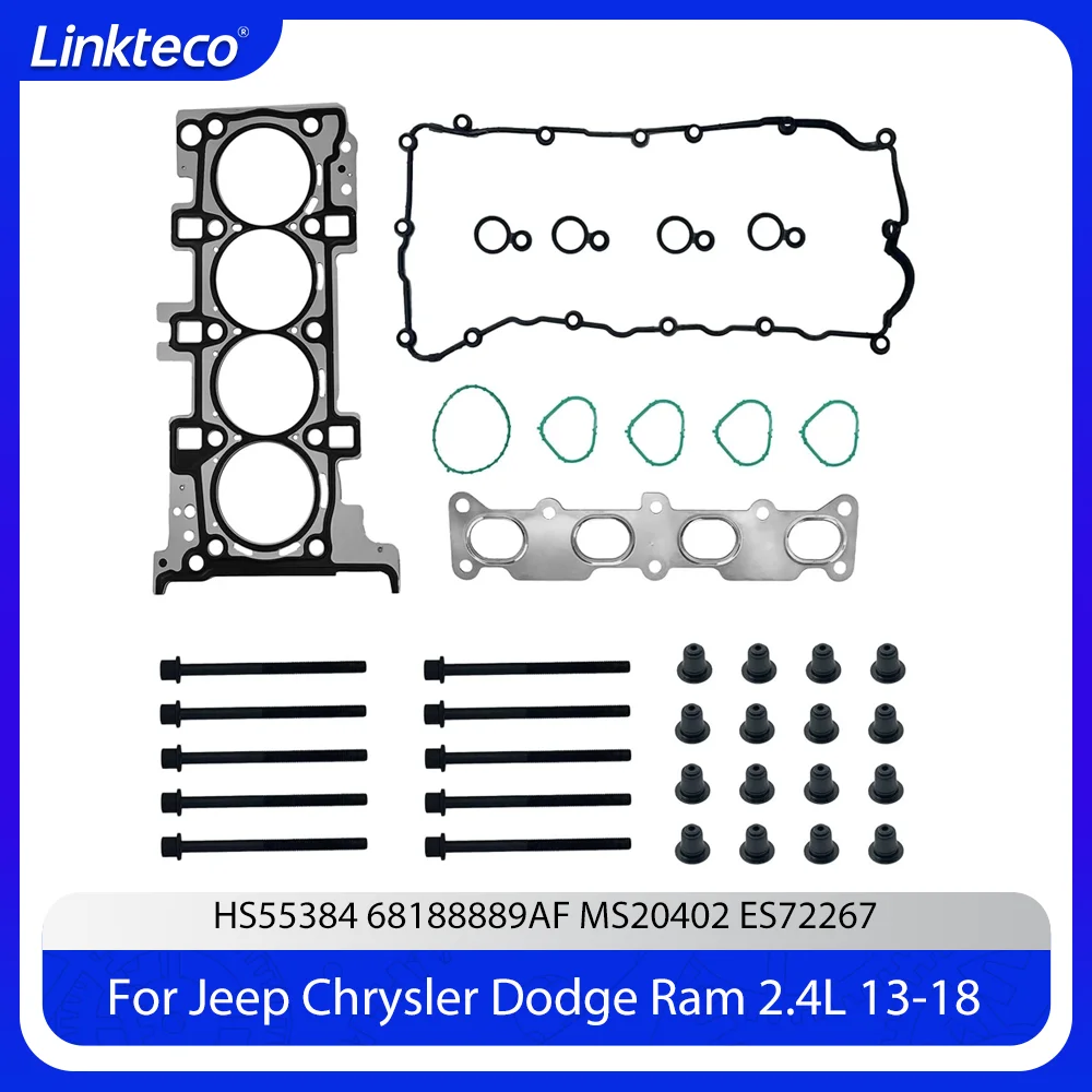 Engine Full Gasket Set Bolts Fit 2.4 L ED6 ED8 EDD For Jeep CHEROKEE COMPASS RENEGADE Chrysler 200 Dodge DART Ram PROMASTER CITY