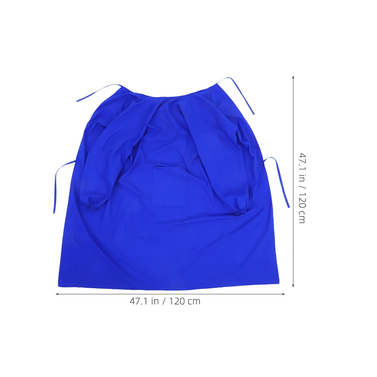 Heavy Duty Waterproof Long Sleeve Apron Kitchen Apron Unisex Backwear Design for Cooking Dishwashing Baking Cleaning Smock
