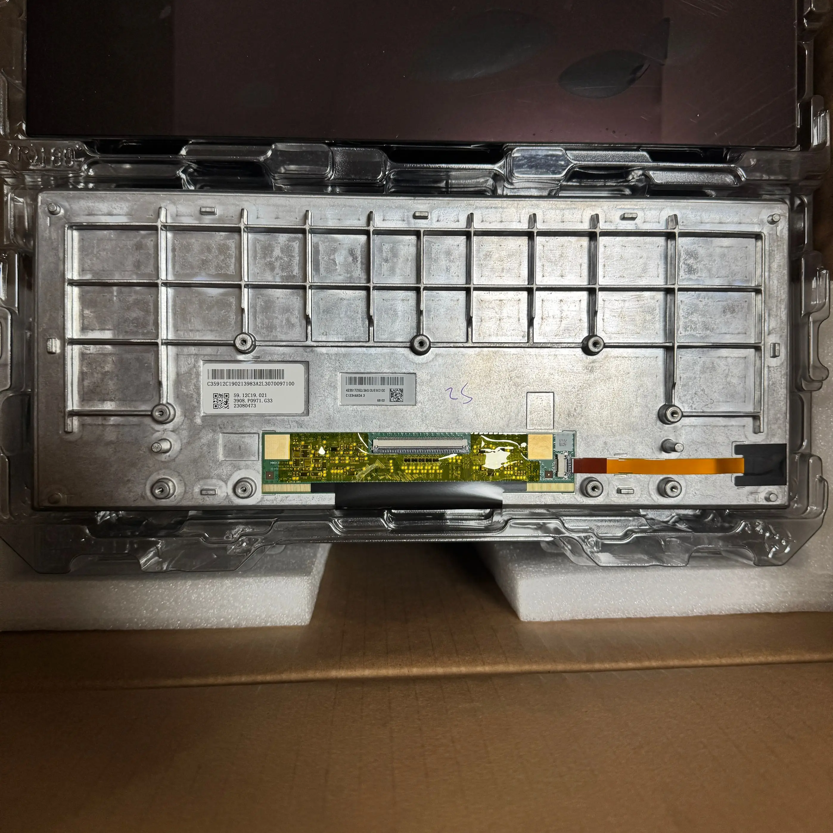 2023 2024 혼다 어코드 하이브리드 스포츠 EX-L 스포츠-L 투어링 미디어 네비게이션 터치 스크린 8A700-30A-A21 용 12.3 인치 LCD 디스플레이