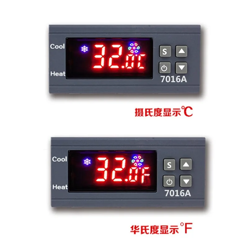 7016A high-precision temperature controller, incubator temperature controller, 30A high-power temperature controller