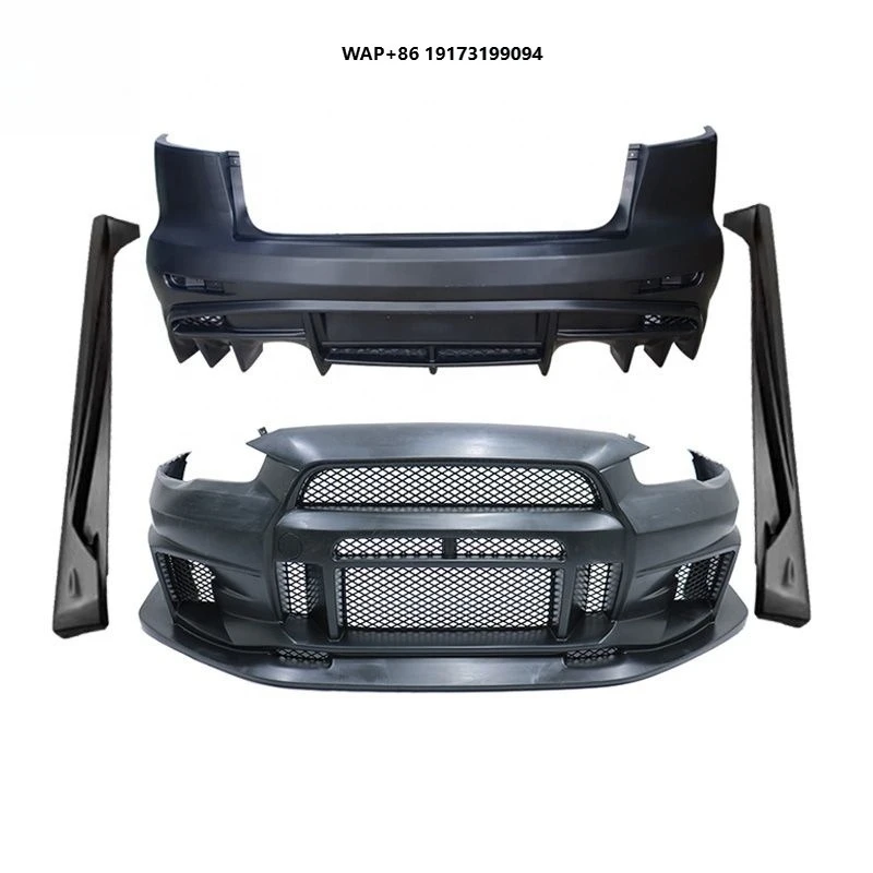 

Factory Direct PP Material Car Bodykit for Mitsubishi-Lancer 2009-2017 Modified Vari Front Rear Bumper Side Skirts Car Bumpers