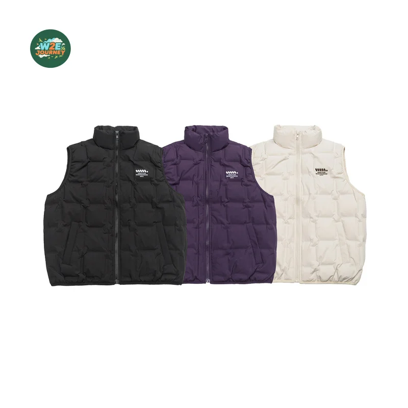 

W2EJOURNEY, роскошная уличная одежда высшего качества, размер ЕС, США, мужская зимняя одежда 90, жилет на белом утином пуху большого размера