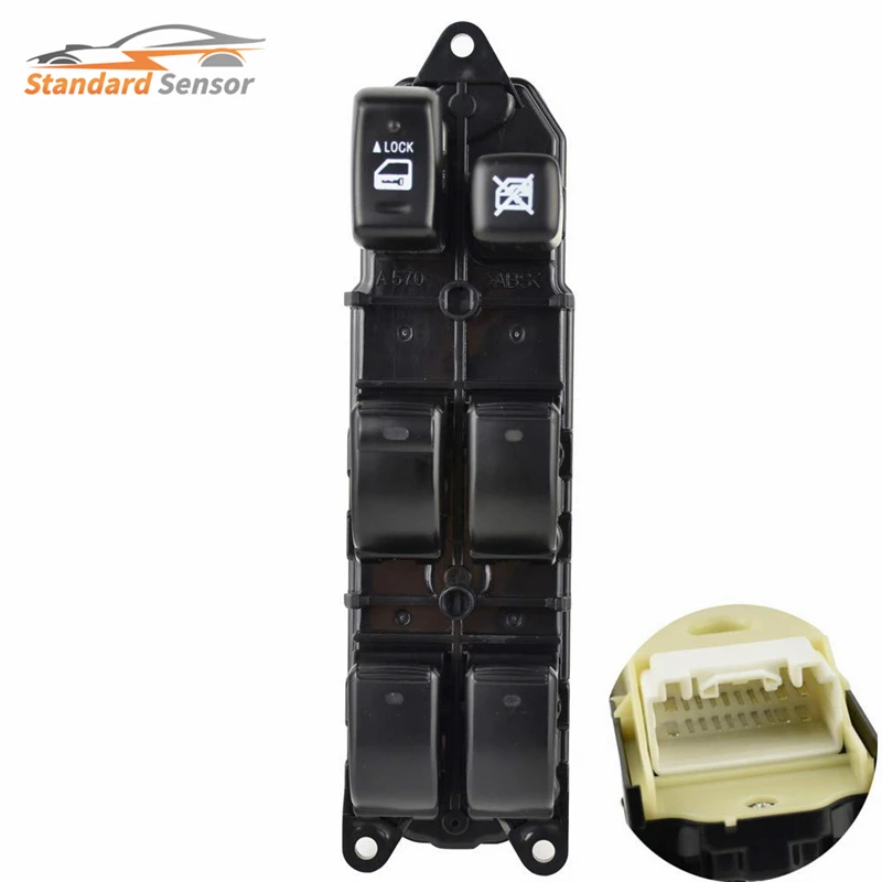 84040-60013 20pins Power Window Master Switch For Toyota Land Cruiser Prado 8404060013