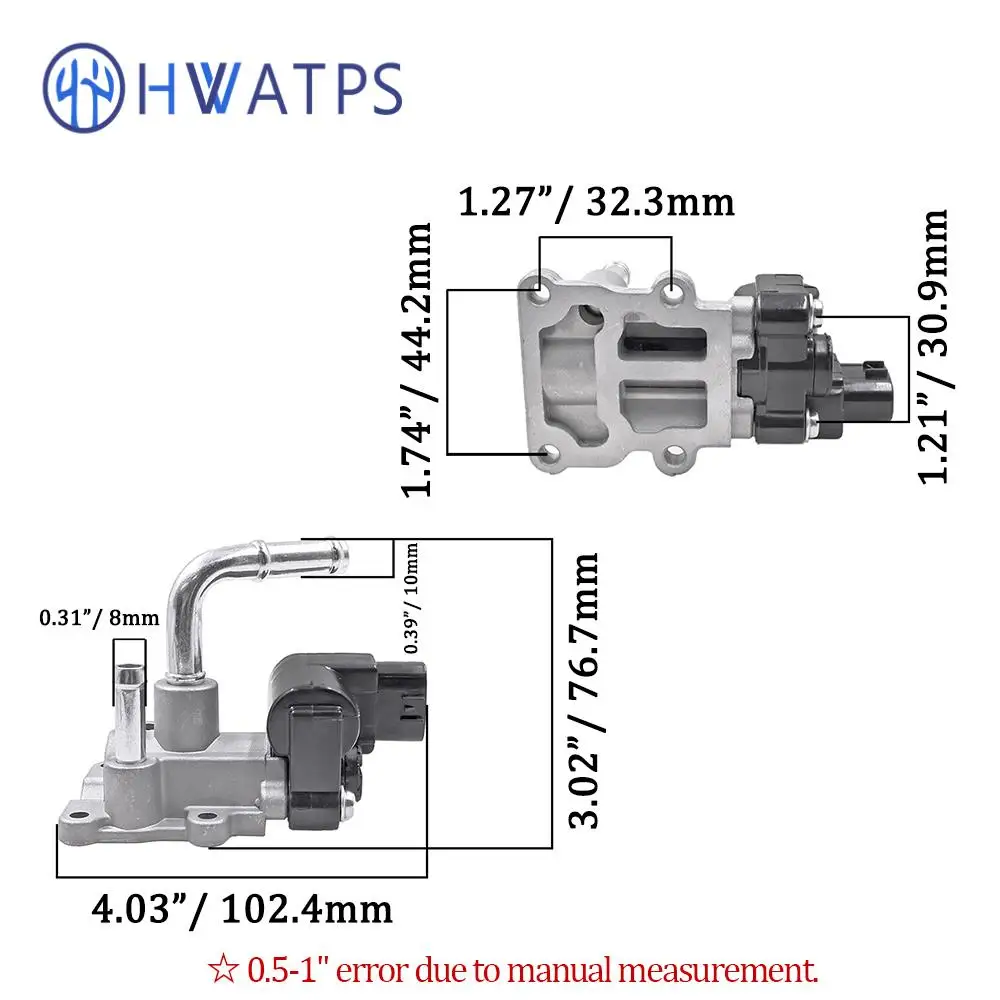 22270-20050 Idle Air Control Valve IACV For Toyota Windom Mark II Kluger V Highlander Harrier Estima DSFTO002 22270 20050 AC280