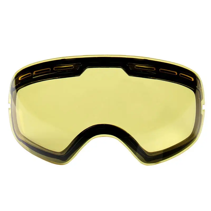 Double Glare Lenses Ski Goggles Polarized Professional Ski Glasses Conjunction with GOG-201 Yellow Lens For Weak Light