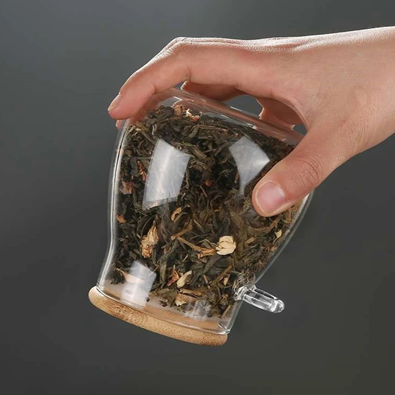 New Hermetic Containers For Food Storage Pots Glass Jar With Lid Sealed Container Sugar Tea Cans Airtight Kitchen Coffee Jars