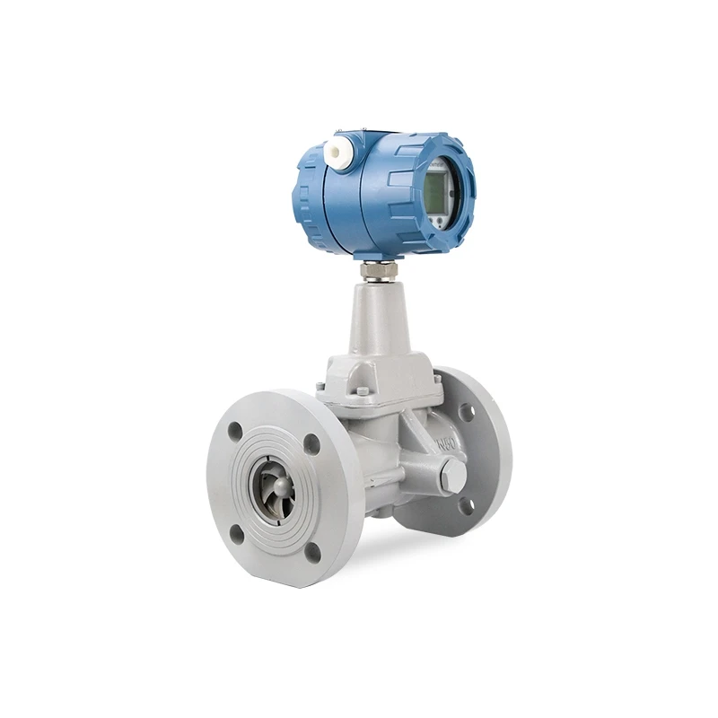 

DN50 Industrial Vortex Flowmeter Stainless Steel Natural Gas Meter Precision Precession For Water Air Oil Fluids OEM