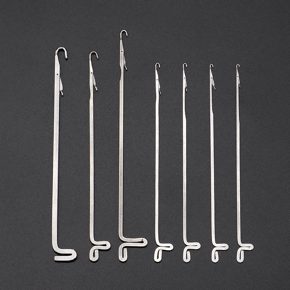DIY Tongue Hook Needle, Tongue Crochet Hook, Knitting Mending Tool for Repairing Sweaters, Hats, Scarves, DIY Crochet Handicraft