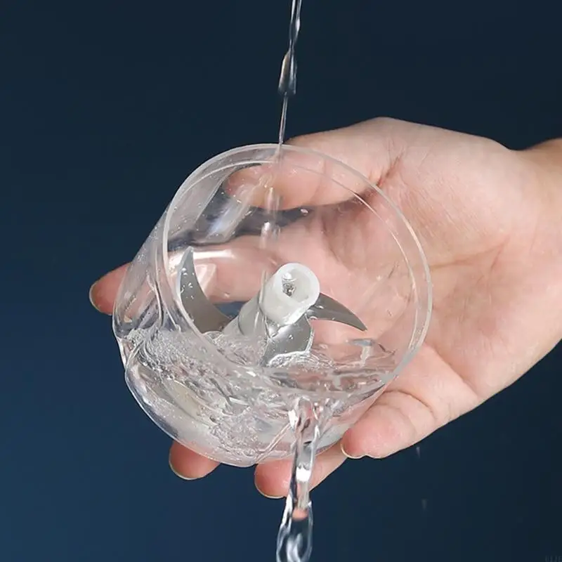 U1je Home เครื่องบดเนื้อสัตว์ไฟฟ้าเครื่องปั่นแบบพกพาเกลียวสวอนเซอร์โปรเซสเซอร์