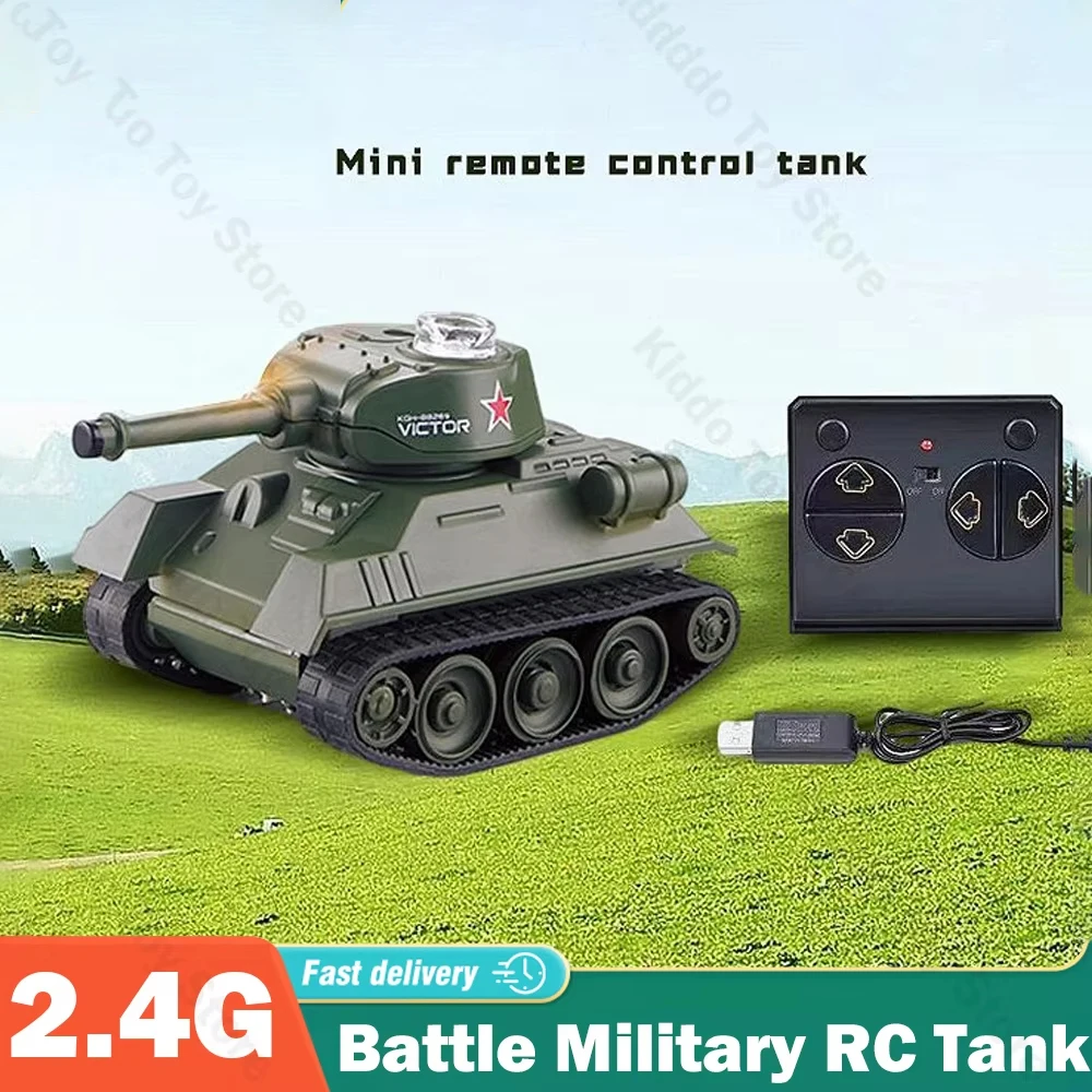 RC戦車 4CH ミニモデル バトルミリタリークローラー 射撃 ラジコン 電子シミュレーションおもちゃ クリスマス 子供向けギフト